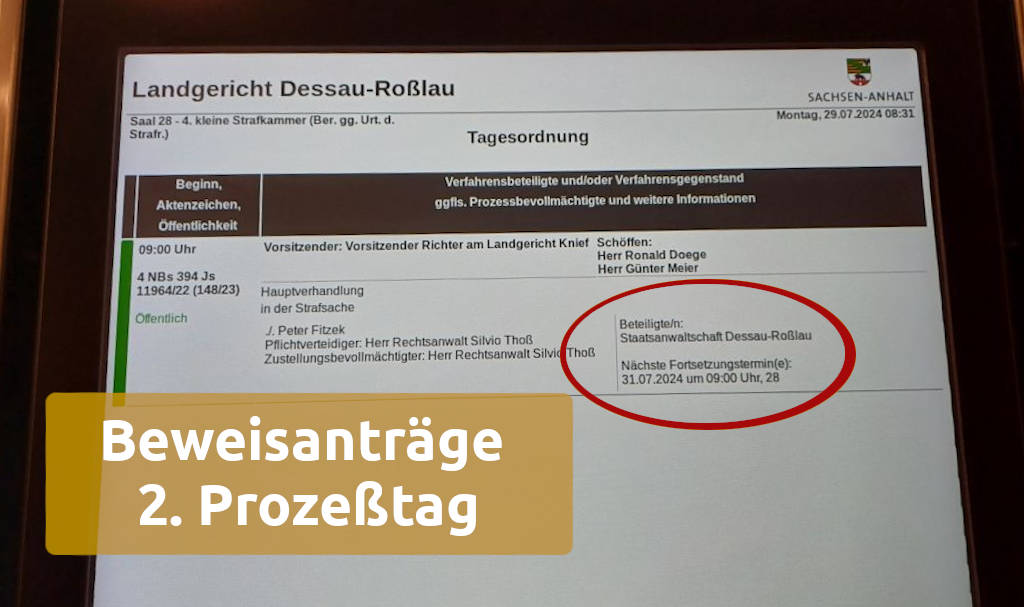 Beweisanträge für die wahrhaftige Existenz des Gemeinwohlstaates Königreich Deutschland