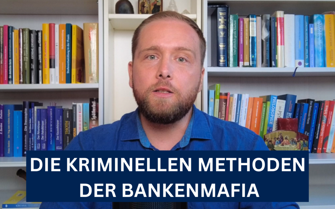 Die kriminellen Methoden der Bankenmafia! Statement von Marco Ginzel.